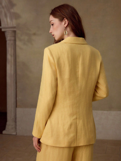 Ensemble Lin Jaune Canari
