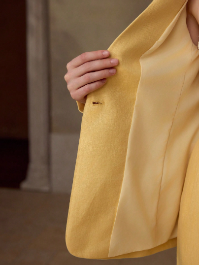 Ensemble Lin Jaune Canari