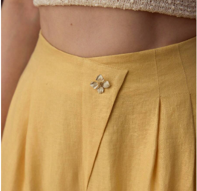 Ensemble Lin Jaune Canari