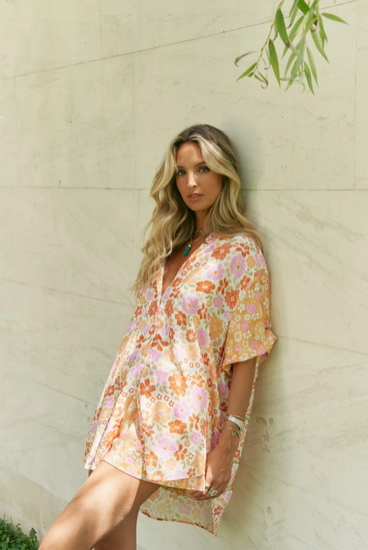 Chemise à imprimé floral - Légèreté et féminité