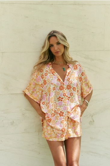 Chemise à imprimé floral - Légèreté et féminité