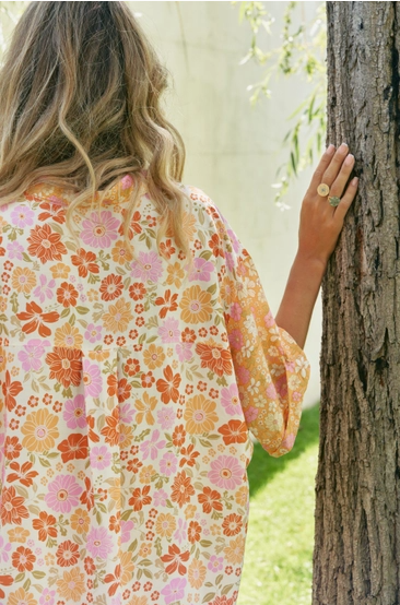 Chemise à imprimé floral - Légèreté et féminité