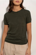 T-SHIRT en lin tricoté – Collection Printemps 2026