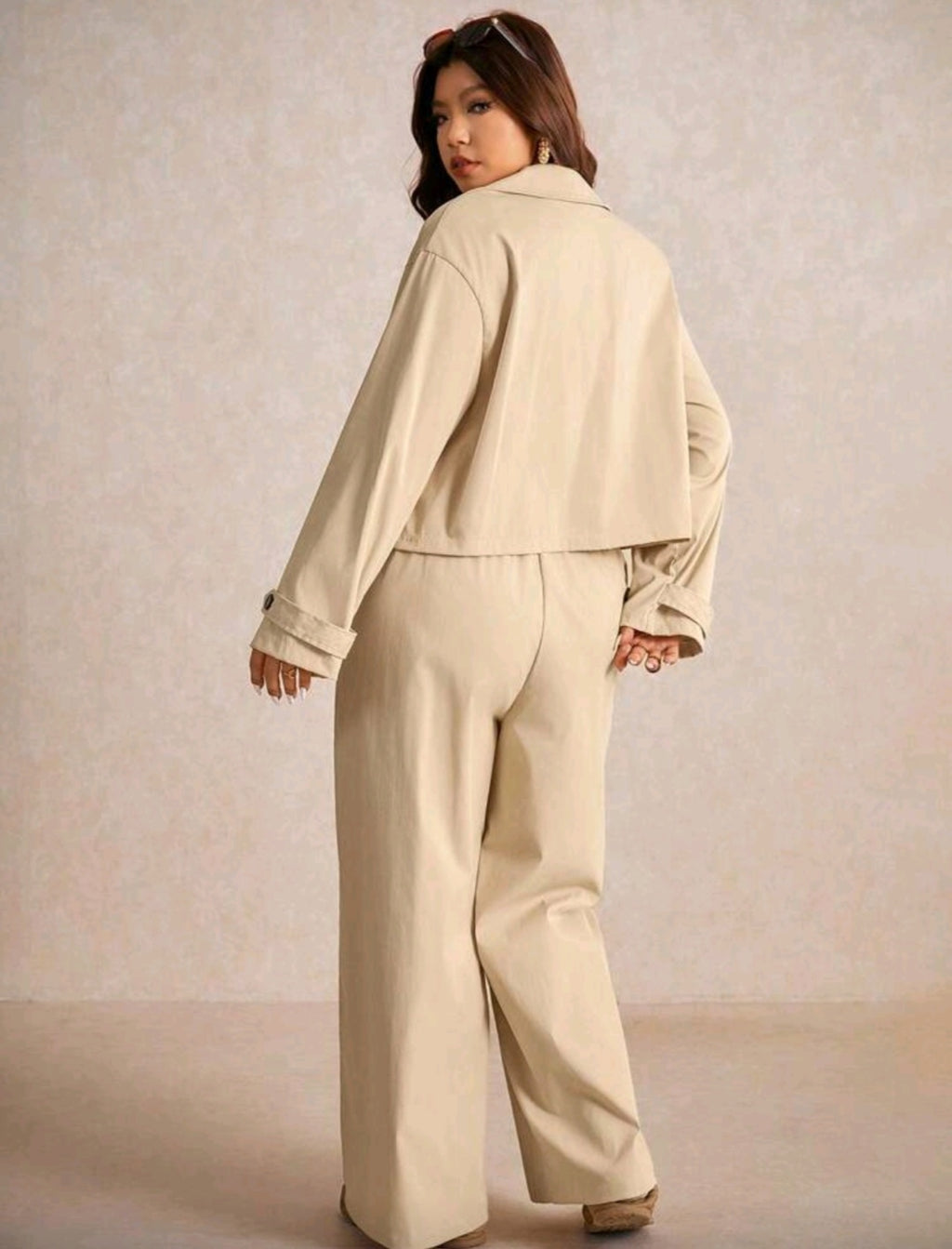 Ensemble Coat & Pantalon Droit — Collection 2026
