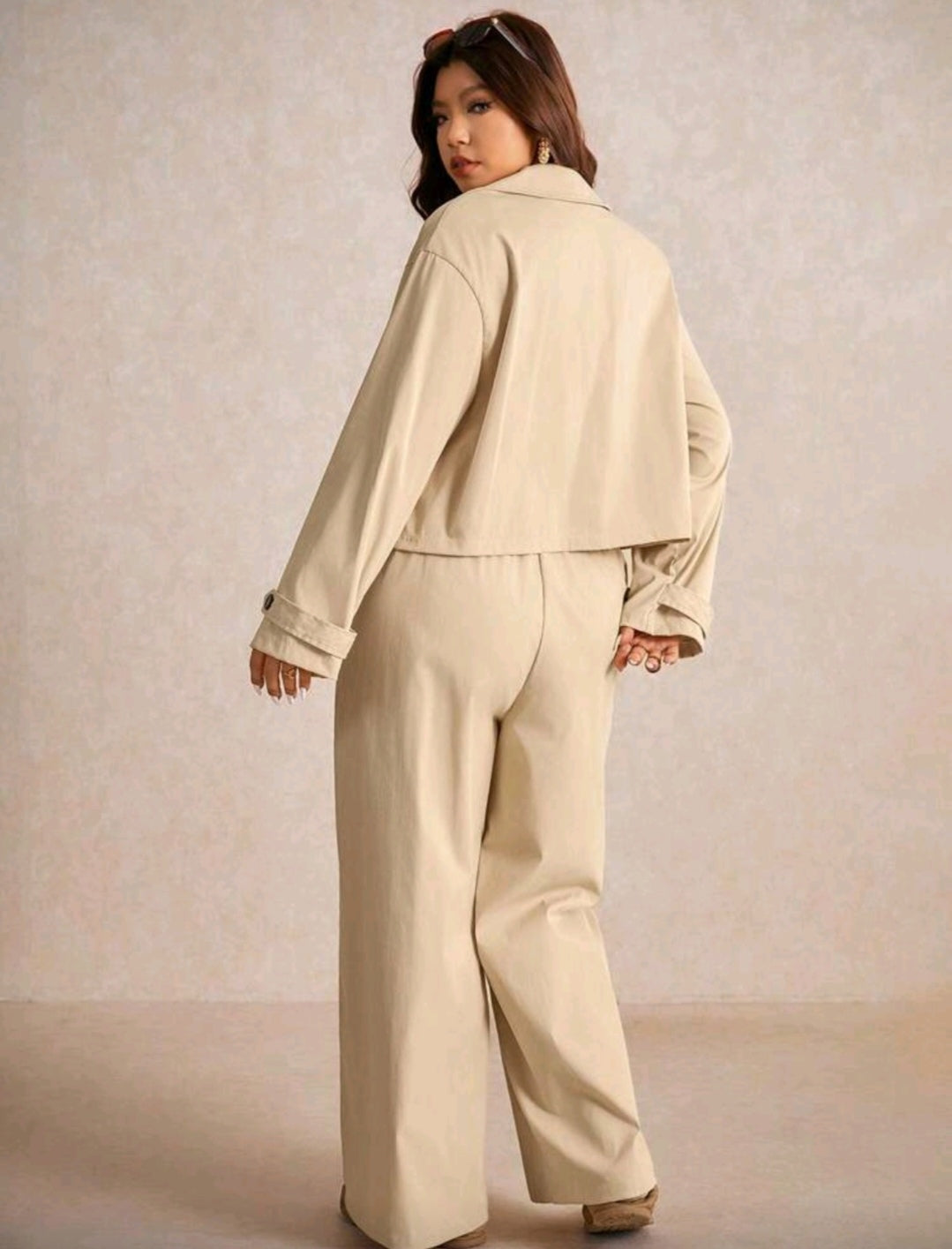 Ensemble Coat & Pantalon Droit — Collection 2026