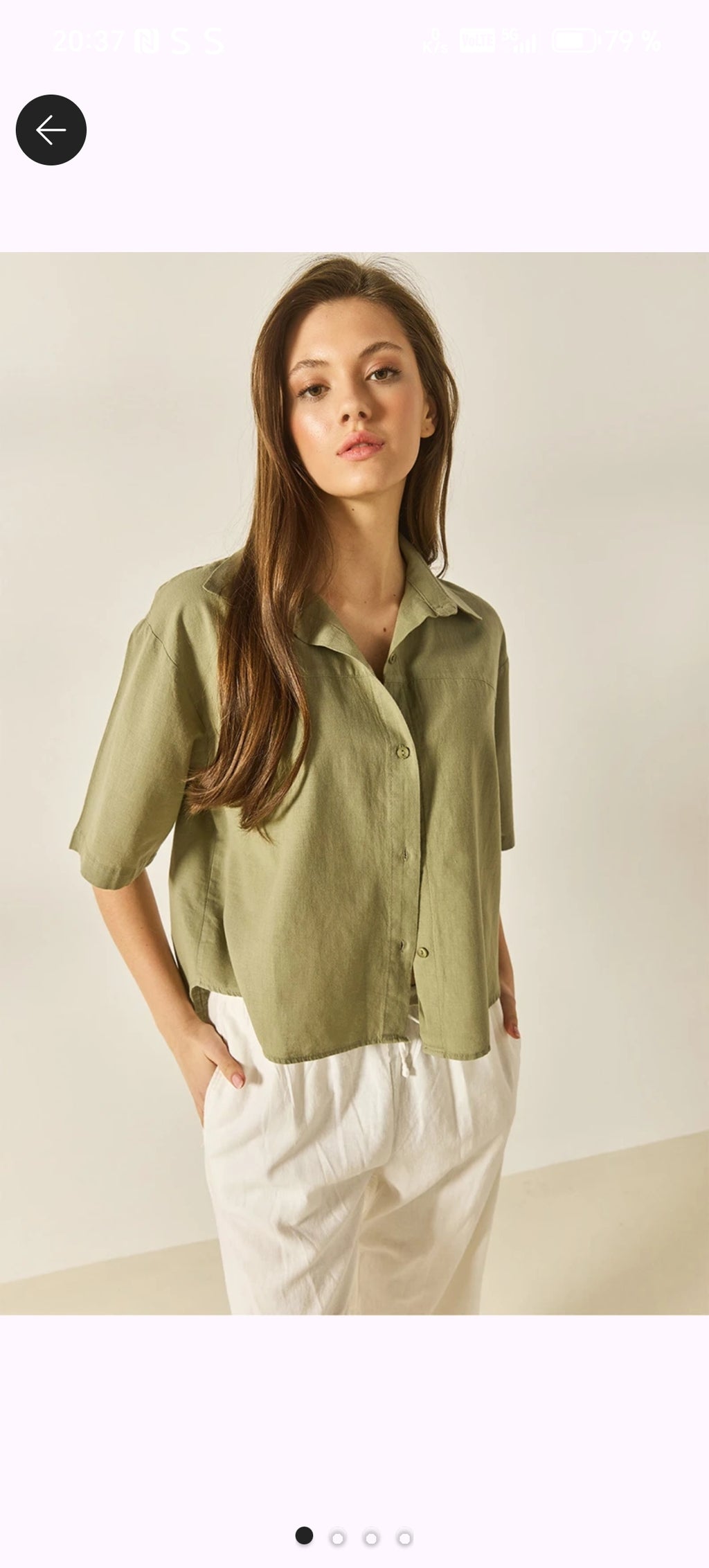 Chemise kaki Collection 2026