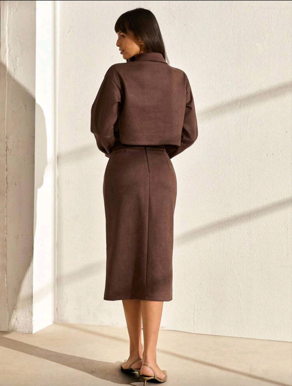 Ensemble Aisy marron