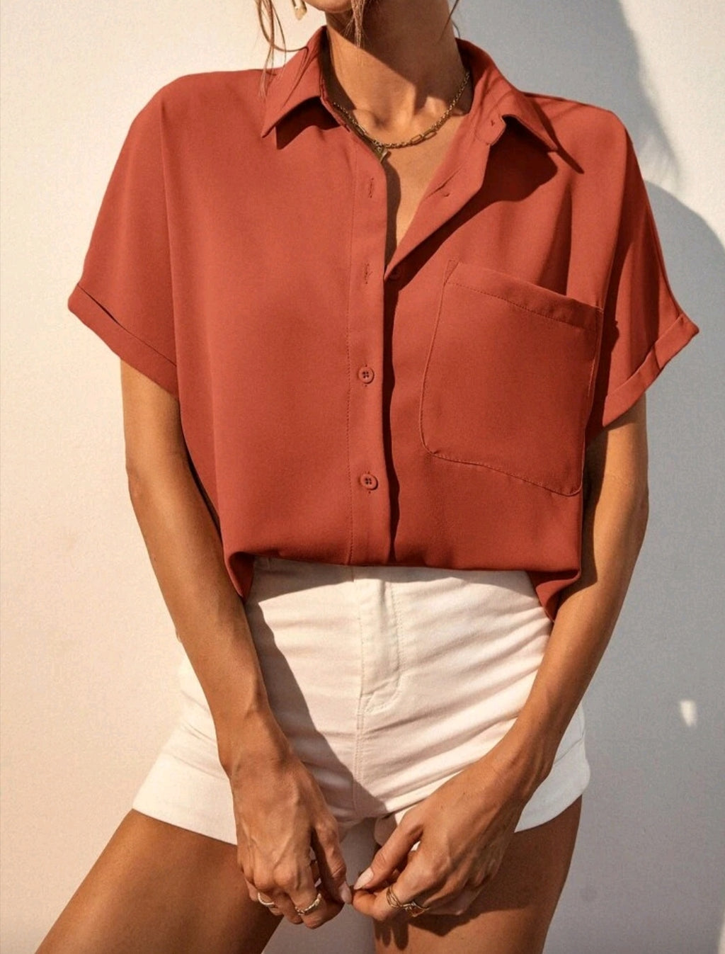 Chemise Terracotta