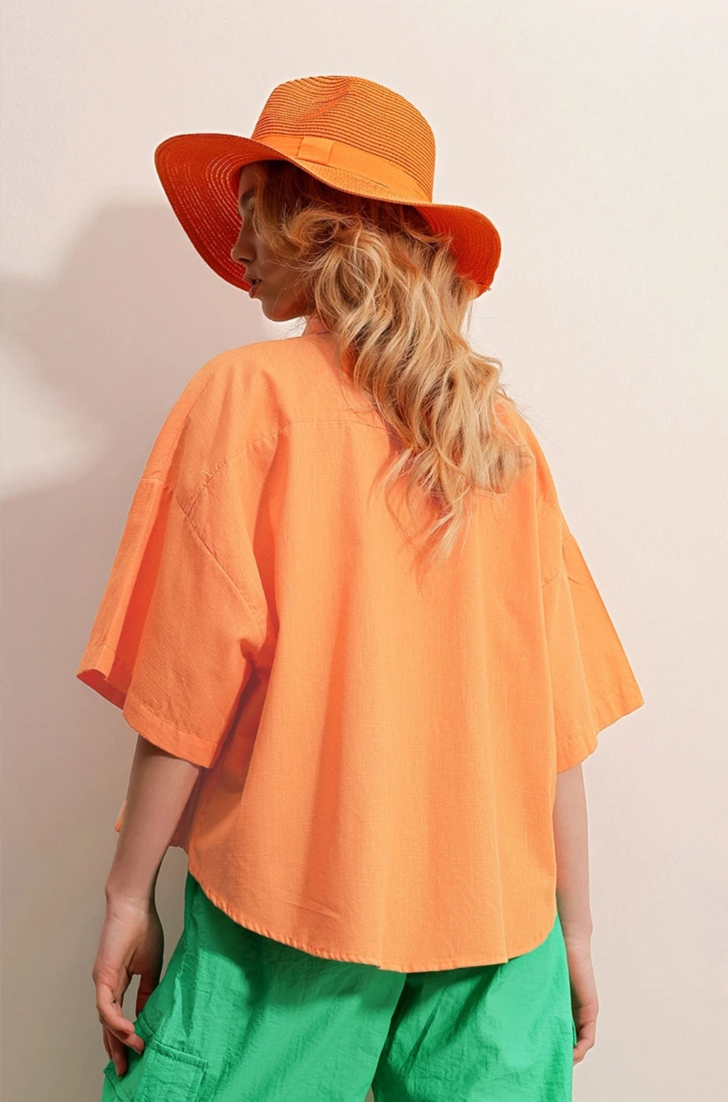 Chemise Collection orange